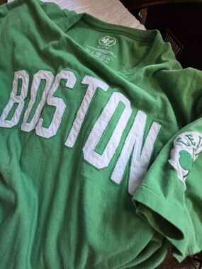 47 Brand Green "BOSTON" Short Sleeve Tee CELTIC